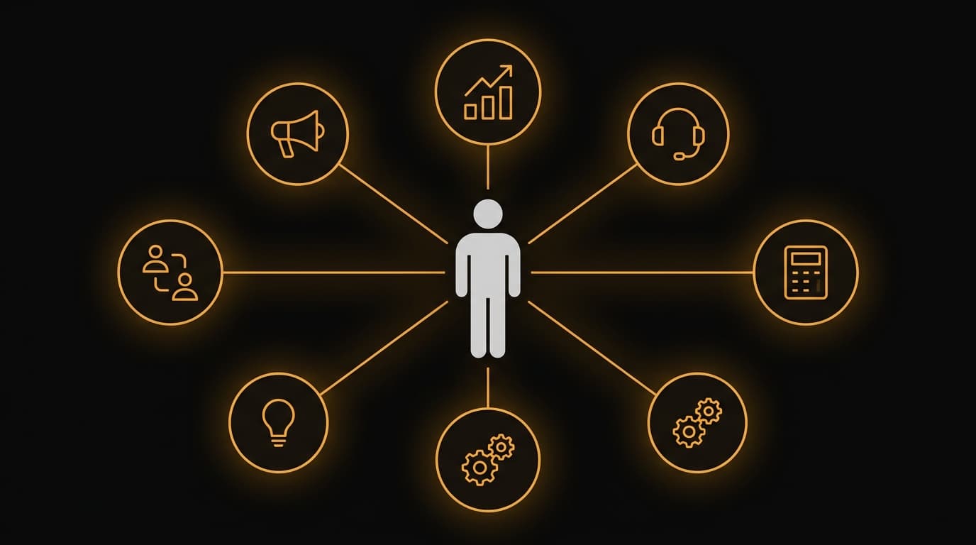 The Solo Founder's Playbook: Running 7 Departments with AI Agents